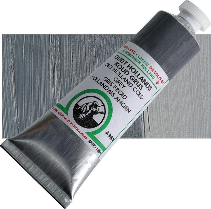 Oil paint Old Holland 40ml – 364 Old Holland Cold Gray