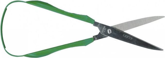 Lusschaar gepunte uiteinden 75mm LINKS