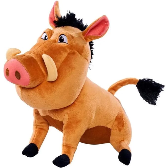 Pumba The Lion King Pluche Knuffel 25 cm