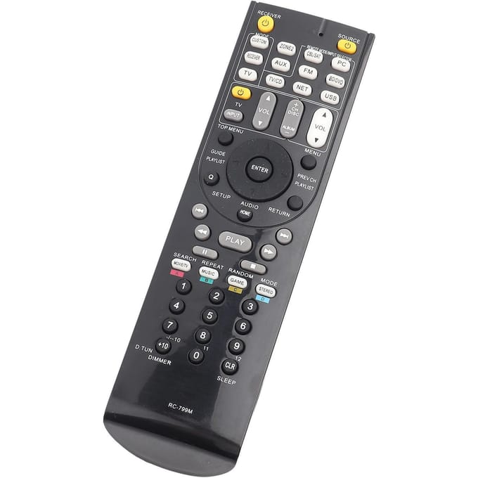 Universele afstandsbediening voor video-ontvanger RC-799M voor Onkyo gray