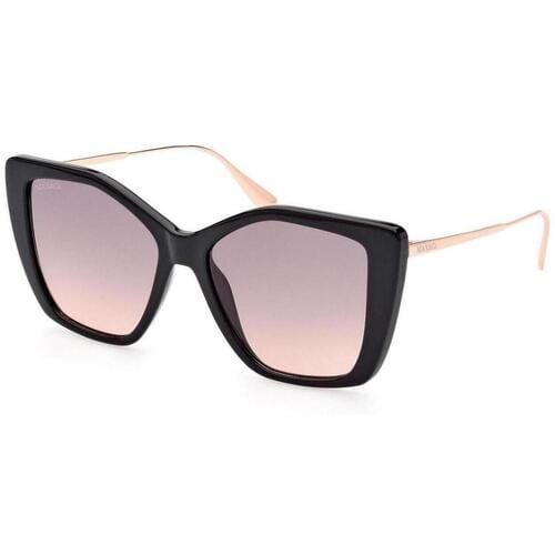 Max &co MO0065 Shiny black 54/16/140 WOMAN Zonnebrillen