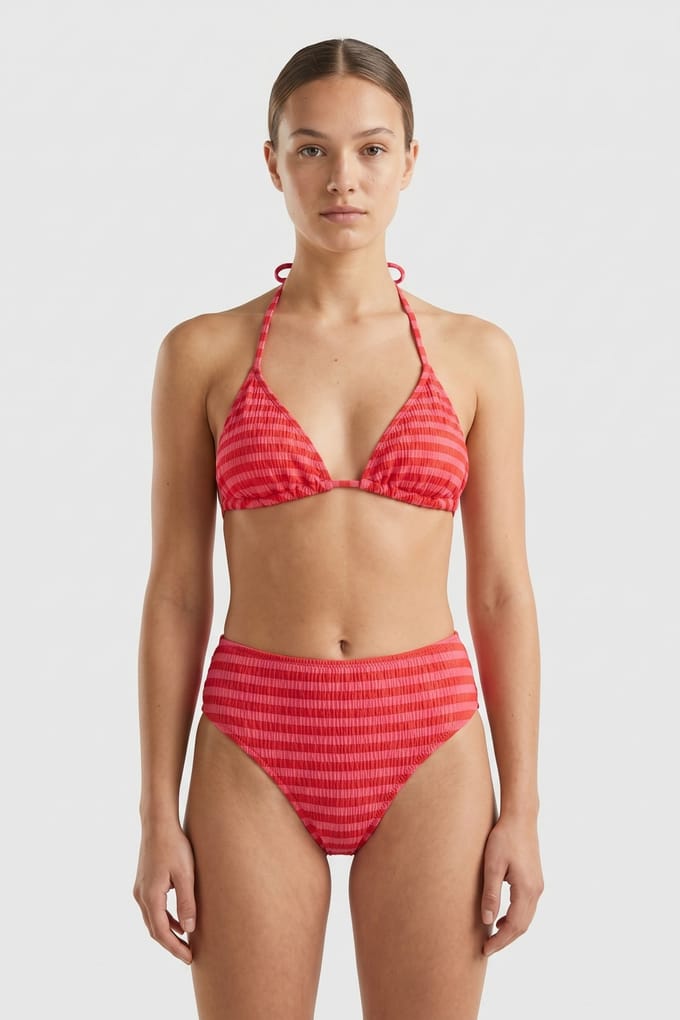 & Other Stories Leonie Triangle Top Pink Taglia: 40 | Bikini Outlet | Donna | Rosa