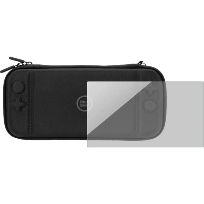 BlueBuilt OLED Screenprotector Glas + Nintendo Switch OLED hoesje