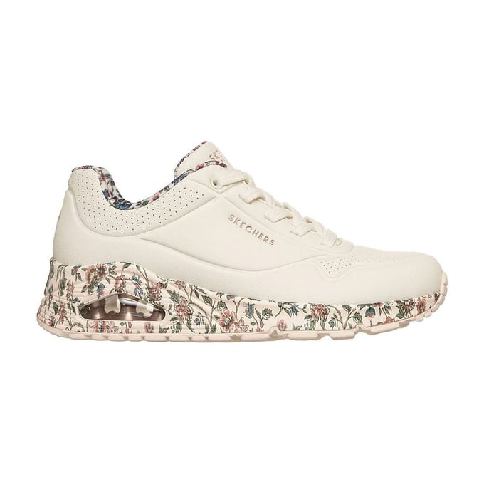 Skechers Uno Safari Time Sneakers wit Synthetisch