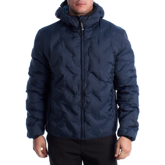 Heren Gevoerde Jas met Capuchon US40127001