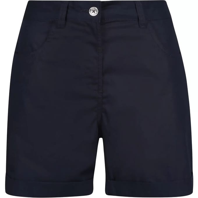 Shorts Wandelen Dames Rolled Hems Knopsluiting