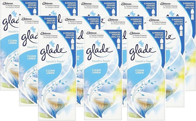 Luchtverfrisser Navullingen Clean Linen 10 ML - Pack van 12