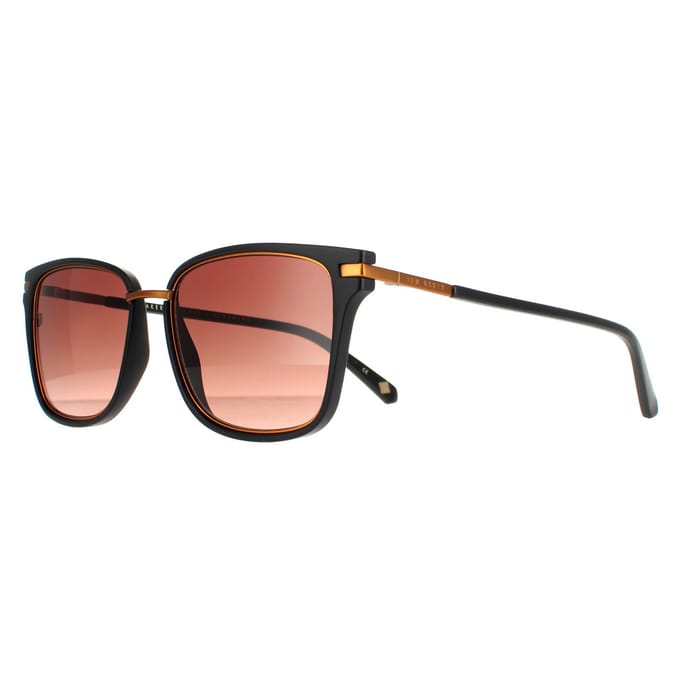 Ted Baker Vierkant unisex Black Brown Gradiënt TB1620 MATA