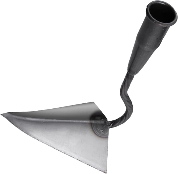 Driehoekige Tuinhak - Bodemverbeteraar Gazon - Tuinonderhoud Onkruid - Ergonomisch Ontworpen - ca. 26.5 cm