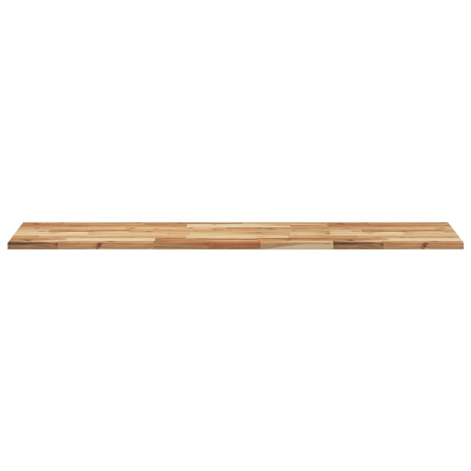 vidaXL - Wastafelblad - met - olieafwerking - 160x40x2 - cm - massief - acaciahout