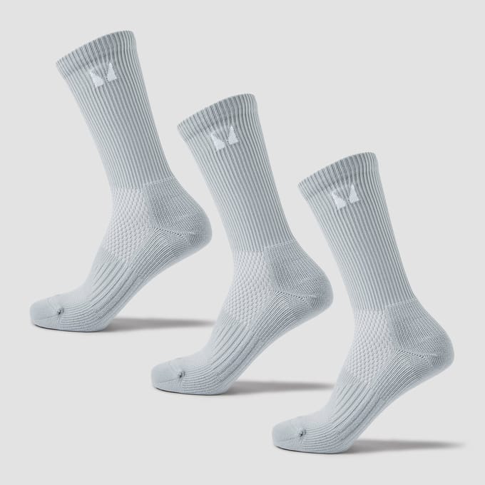 MP Hardloopsokken (3 Pack) - Chroom - UK 6-8