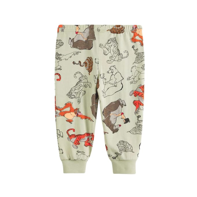 Ensemble Pyjama Enfant Livre de la Jungle 4-5 Years vert