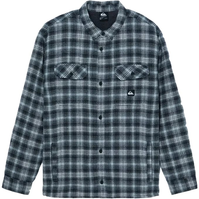 Quiksilver Venture Overhemd Met Lange Mouwen Grijs S Man
