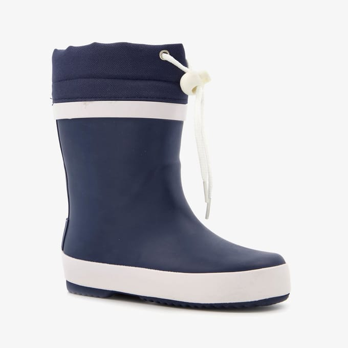 Mountain Peak kinder regenlaarzen - Blauw - 100% stof- en waterdicht - Maat 25