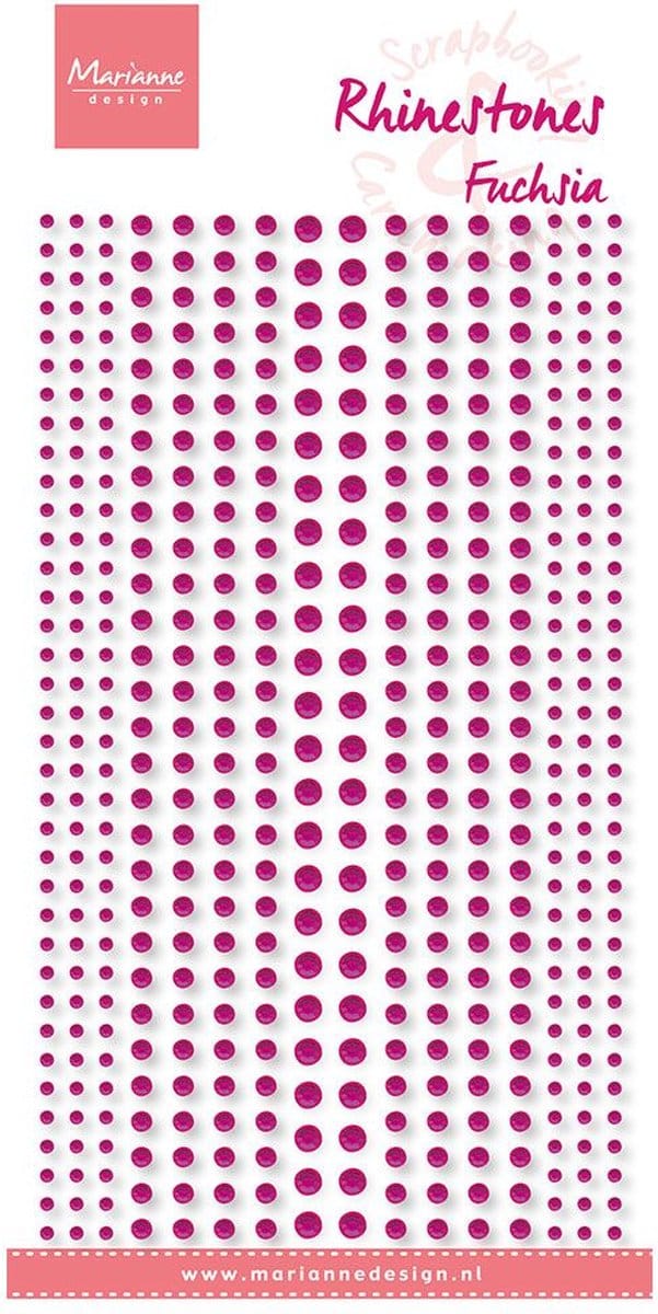Marianne Design - Rhine stones (plaksteentjes) - Fuchsia - CA3165