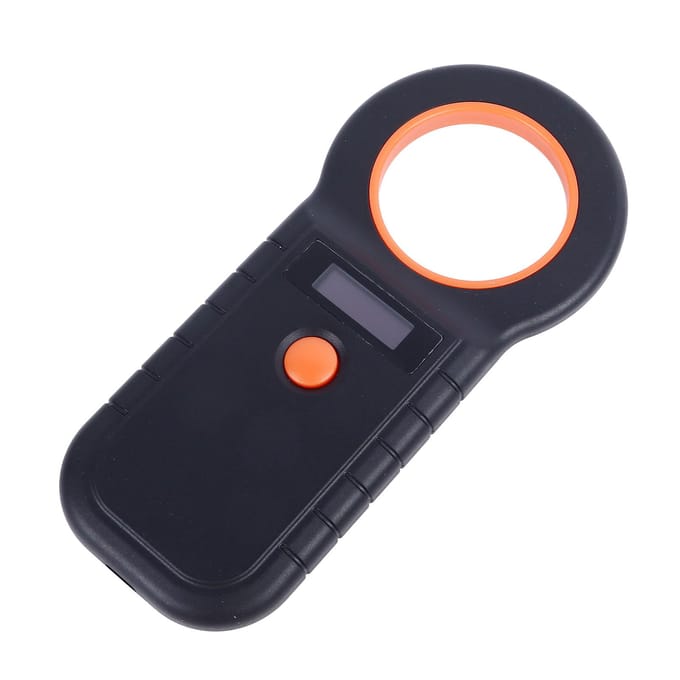 Dierlijke Microchip Scanner Efficiënte Handheld Huisdier Chip ID Scanner voor Honden Katten Koeien Schapen Zwart black