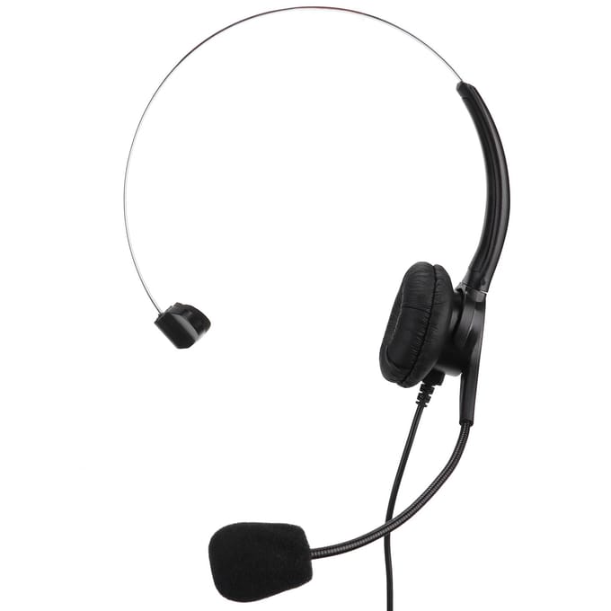 RJ9 Telefoon Headset Callcenter Headset Ruisonderdrukking Bedraad Professionele Mono Headset met