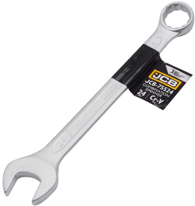 JCB JCB-75524 - Ringsleutel - 24mm - Satijnafwerking - Cr-V Staal