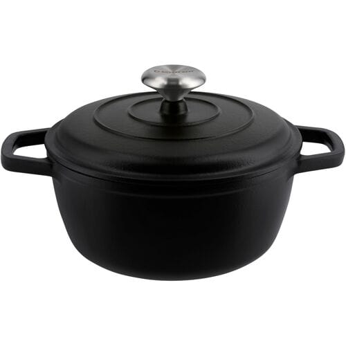 SILVERCREST Gietijzeren pan, Ø21 cm (zwart)