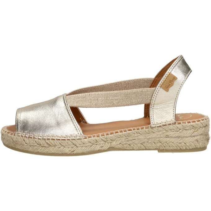 Toni Pons Etna Dames Espadrilles - Platinum - Maat 41
