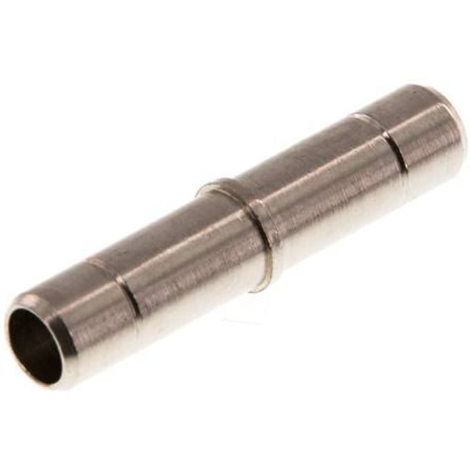 8mm Plug-in Connector Messing FKM [5 Stuks]