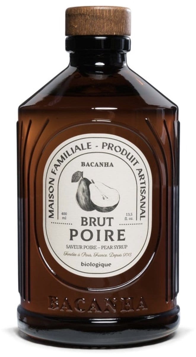 BACANHA - Organic Syrup - BIO - 400ml - Poire (PEER)