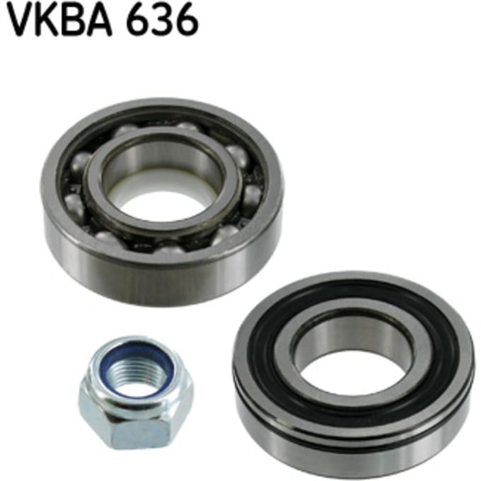 Wiellagerset SKF VKBA 636