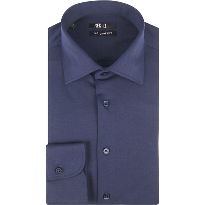 Recall Business Overhemd Donkerblauw Heren