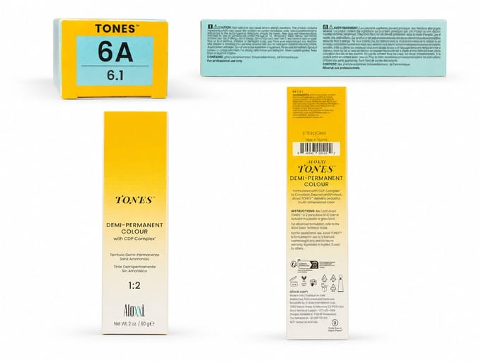 Aloxxi - Tones - Demi-Permanent Colour - 6A & 6.1 - 60 g
