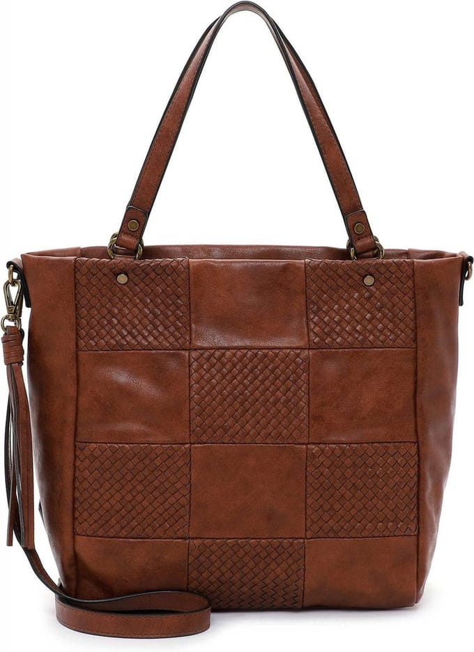 SURI FREY Schoudertas Bly Shopper Cognac Bruine