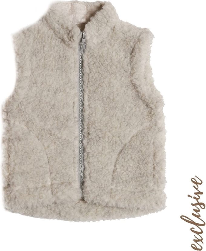 Alwero Exclusive bodywarmer Walker Junior licht grijs 92-98