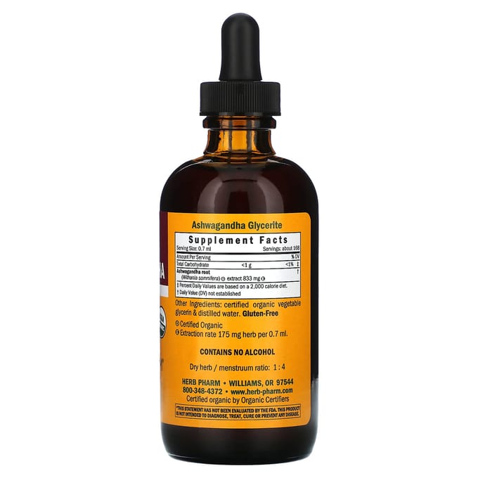 Ashwagandha, 120 ml(4 fl oz)