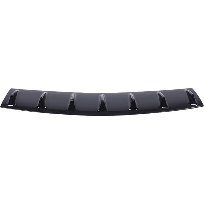 Achterbumperlip Universeel Glanzend Zwart ABS Achterste Lagere Bumper Vinnen Spoilerlip Diffuser black