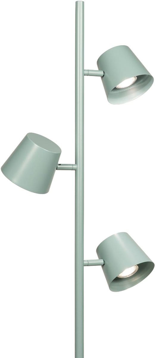 Lumidora Vloerlamp 75749 - SYDNEY - 3 Lichts - GU10 - Groen - Metaal