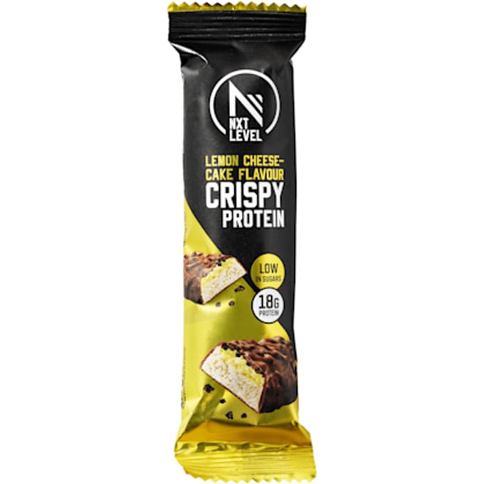 Crispy Protein Lemon Cheesecake