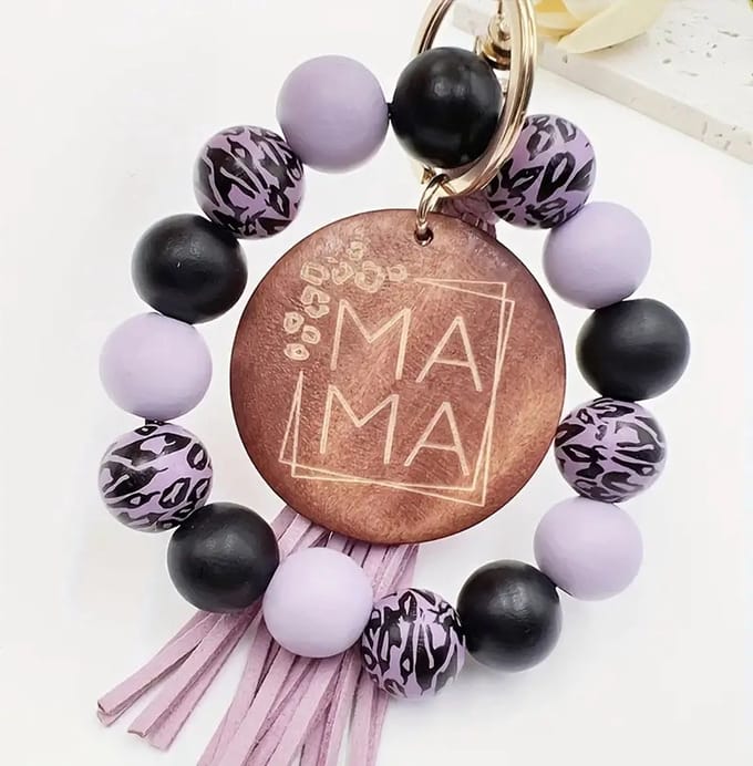 Sleutelhanger - Key wristlet - Paars