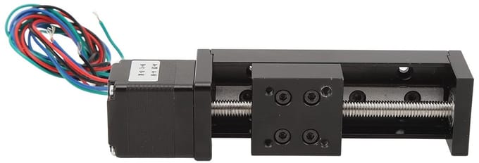 DIY Mini Linear Rail Guide Slide Actuator Stepper Motion Stage for CNC Milling Parts