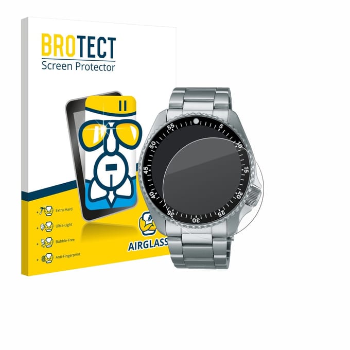 Screenprotector voor Seiko 5 Sports SRPM11K1 Beschermglas transparant