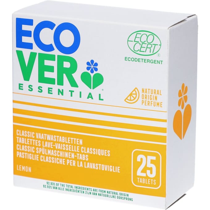 Ecover Essential Klassieke vaatwastabletten 0,5 Geen data