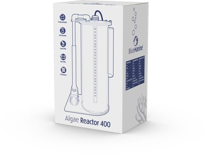 Blue marine Algae Reactor - Opruiming