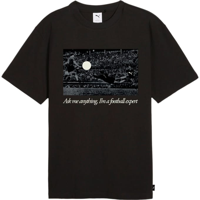 Puma Graphics Football Expert T-shirt Zwart K01