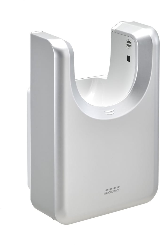 Mediclinics M23ACS handendroger U-Flow grijs automatisch (12570)
