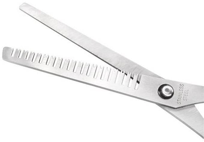 Haar Knippen en Uitdunnen Set - Kappers Schaar met Kam voor Professionele Haarstyling