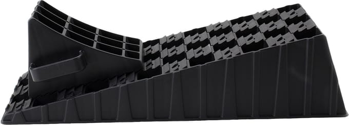 Milenco MGI Wedge Levellerset - Inclusief keg - Zwart