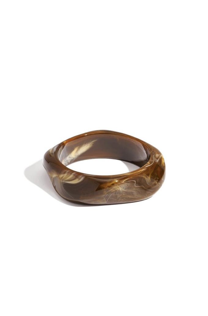 Yehwang - Armband - Bangle - Bruin - Acryl