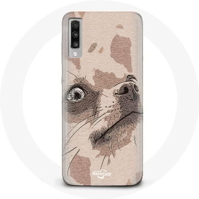 Coque pour Samsung Galaxy A70 Chihuahua Race de chiens