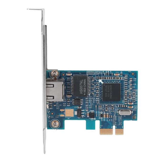 Carte réseau de bureau Fast Ethernet PCI-E Broadcom BCM5751 101001000M gray