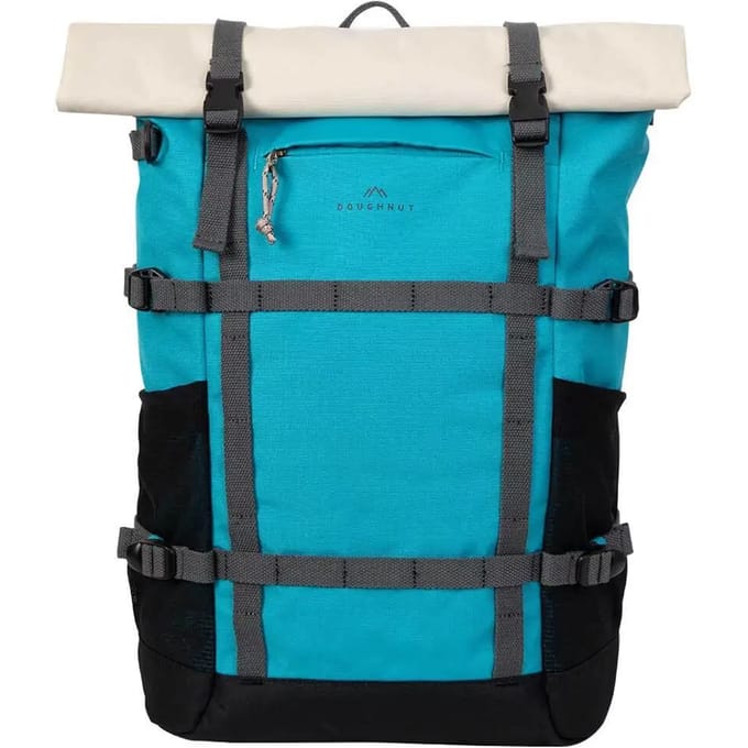Doughnut Paratrooper Reborn - Rolltop Rugzak 14 67 cm uitbreidbaar (lagoon x stonebl)