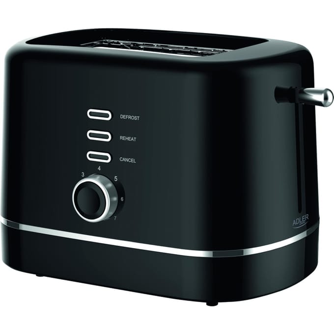 Broodrooster 7-niveau roosteren, 3 functies: STOP, VERWARMING, DEFFEERING, automatische uitschakeling, modern design