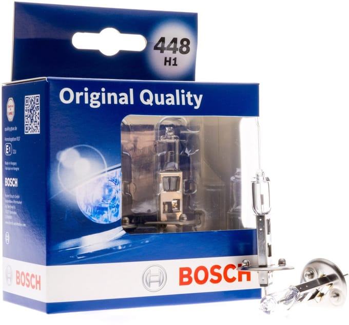 Bosch Halogeen H1 Wit Dimlicht Koplampen Origineel 6000K (set)